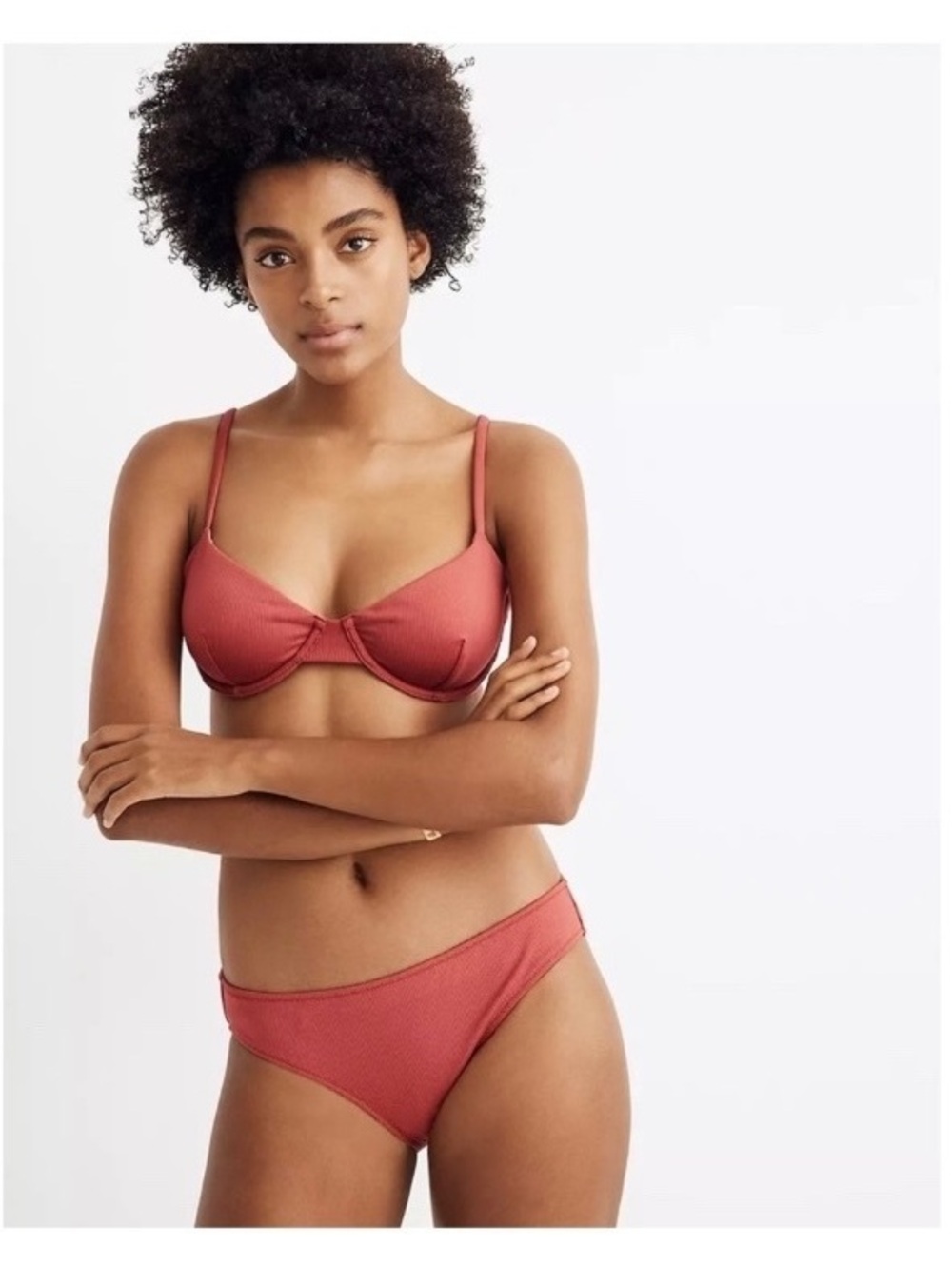 Madewell Bikini Set- Second Wave Ribbed